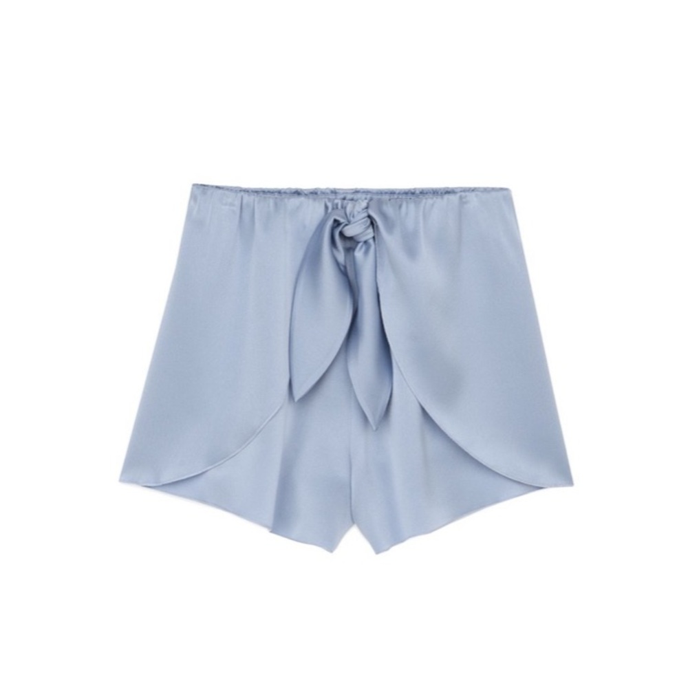 Nanushka Tie Satin Slip Short NWT